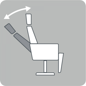 Angle backrest