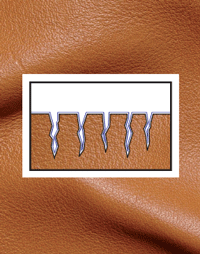 semi-aniline leather